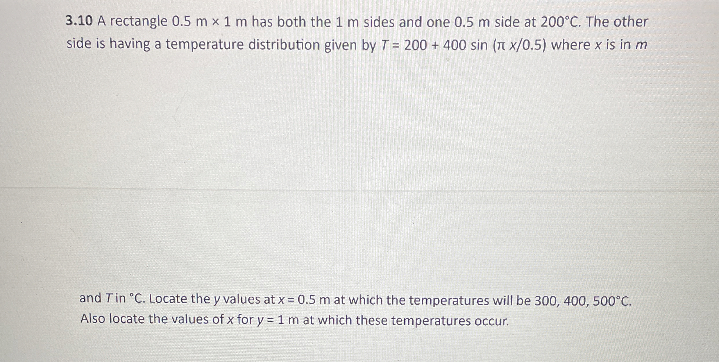 3 . 1 0 A rectangle 0 . 5 m 1 m has both the 1 m