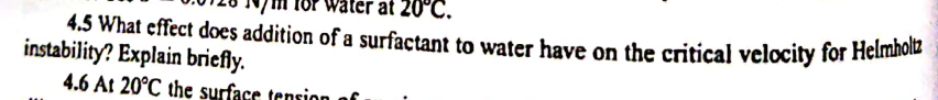What effect does addition of a surfactant to