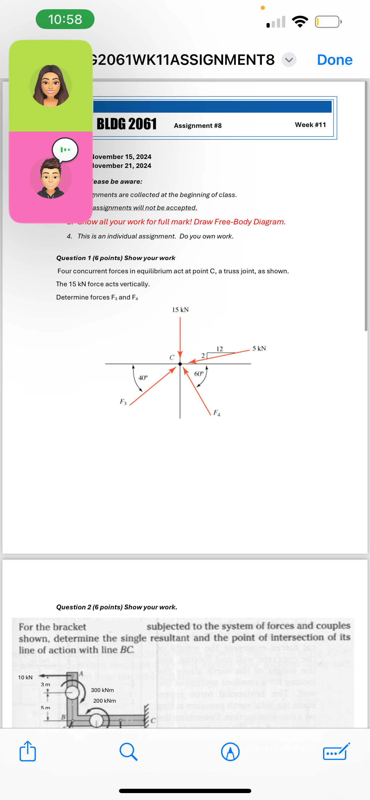 1 0 : 5 8 ; 2 0 6 1 WK 1 1 ASSIGNMENT 8 Done BIDG