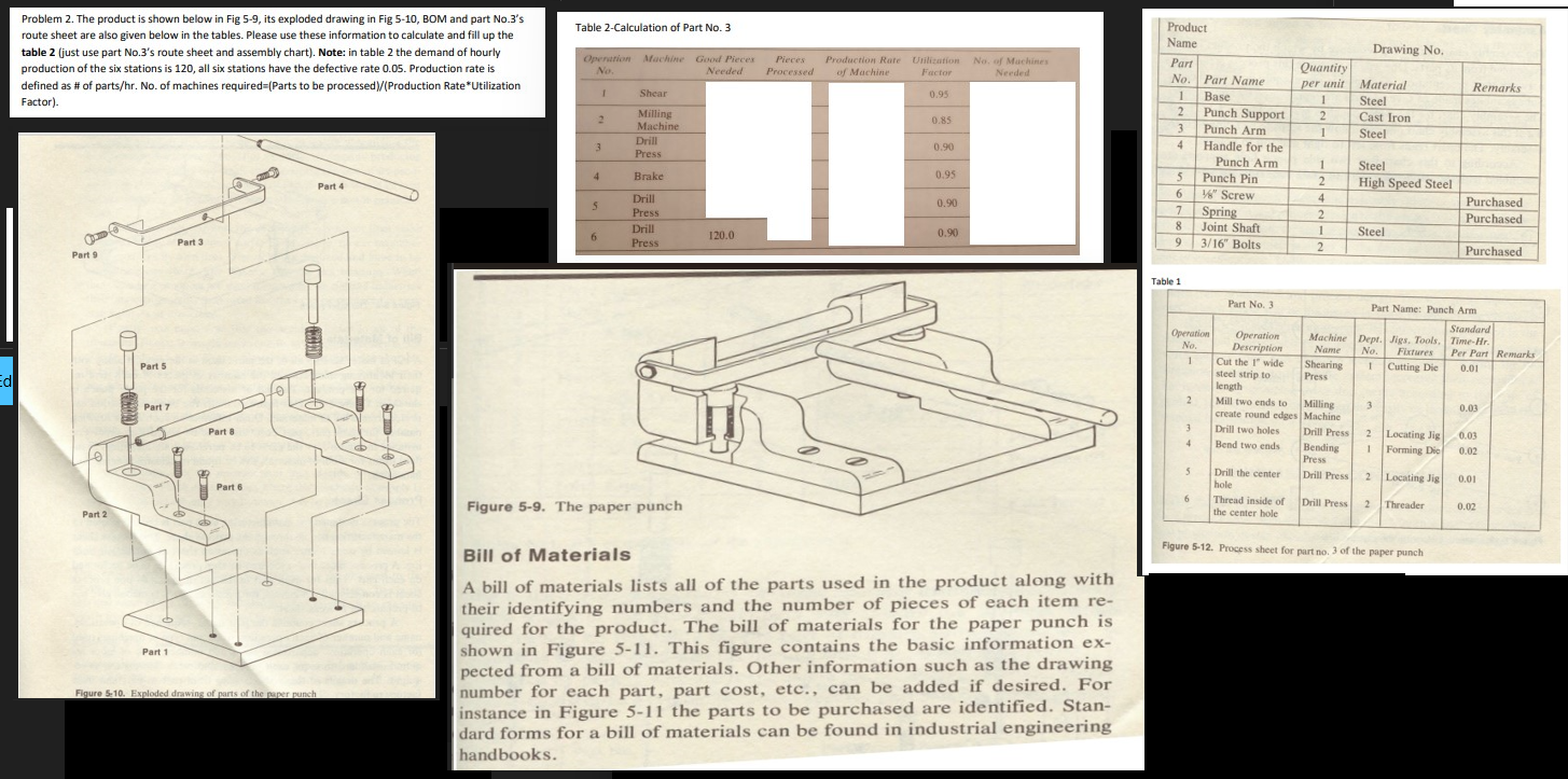 Problem 2 . The product is shown below in Fig 5 -