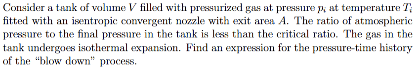 Unless specified a different gas, you can assume