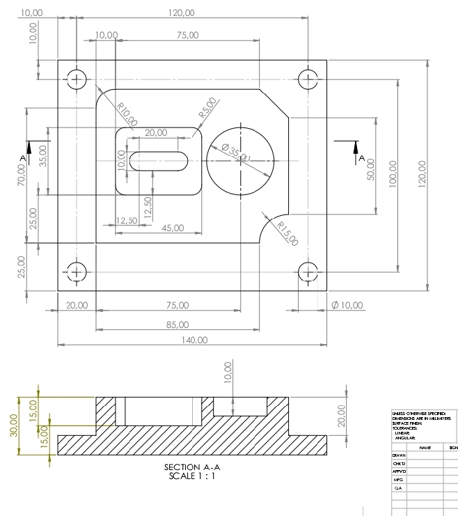 create a cnc milling program