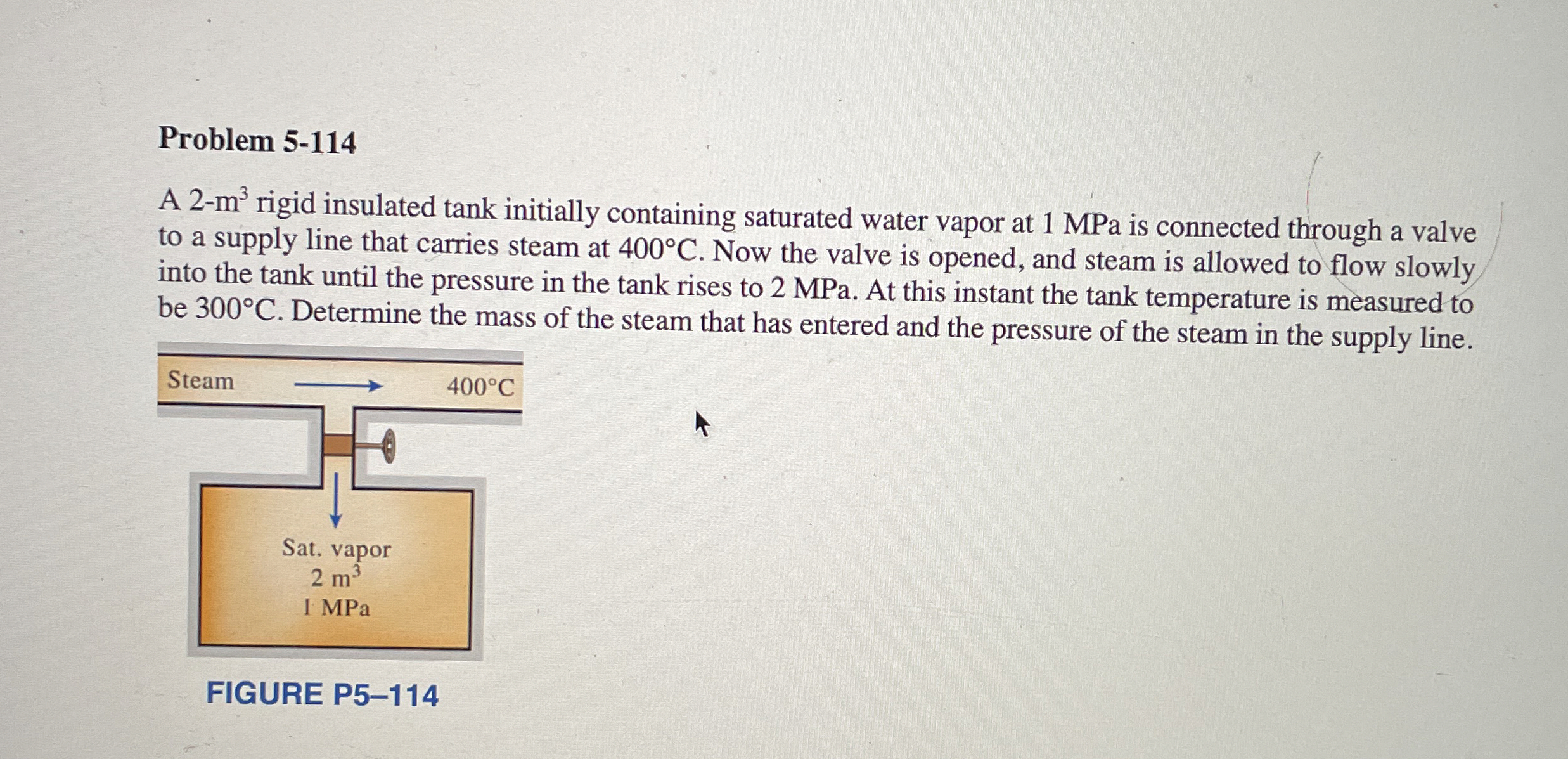 Problem 5 - 1 1 4 A 2 - m 3 rigid insulated tank
