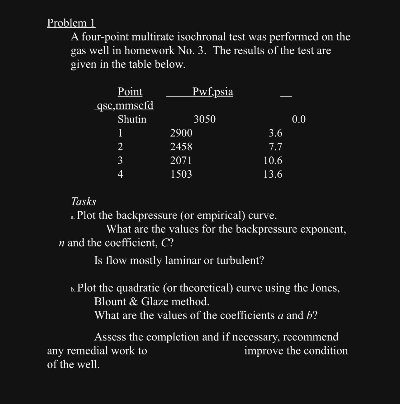 Problem 1 A four - point multirate isochronal