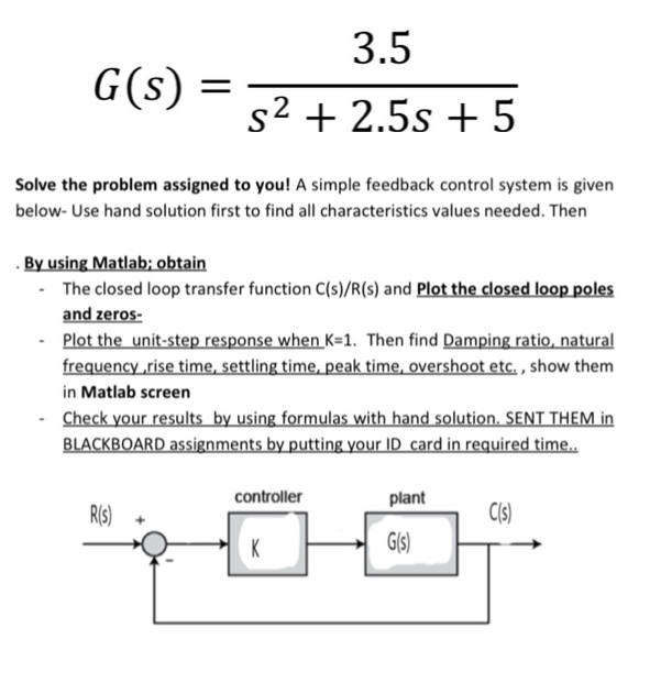 3 . 5 Solve the problem assigned to you! A simple