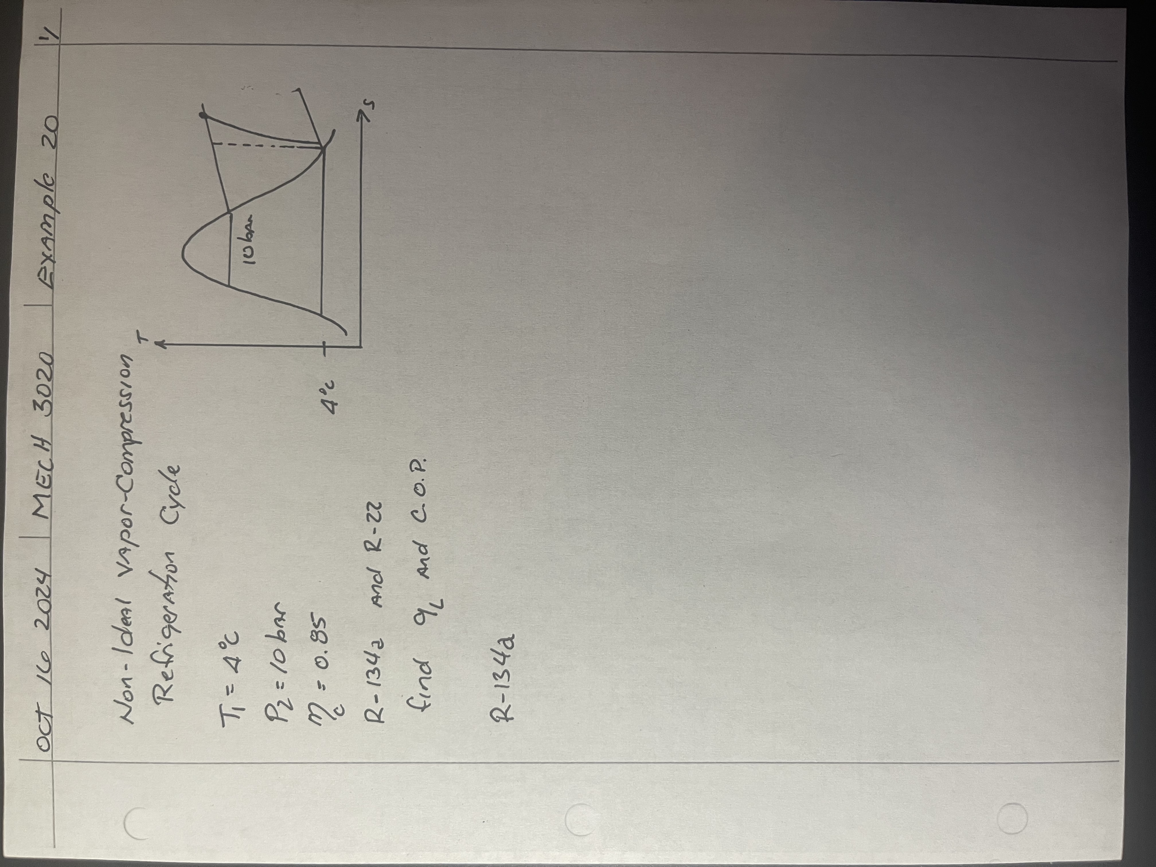 OCt 1 6 2 0 2 4 | | MECH 3 0 2 0 ExAmple 2 0 y