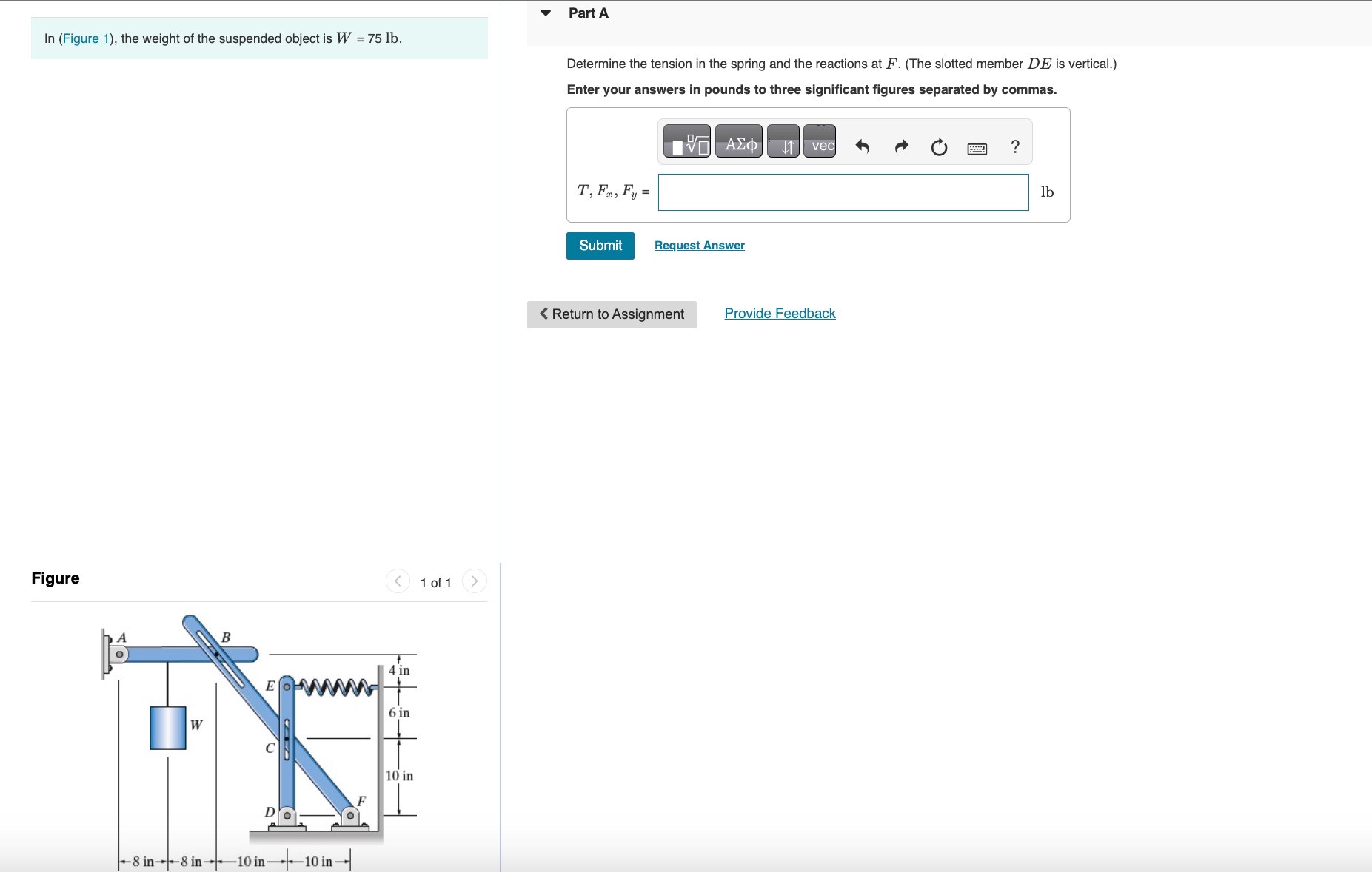 In ( Figure 1 ) , the weight of the suspended