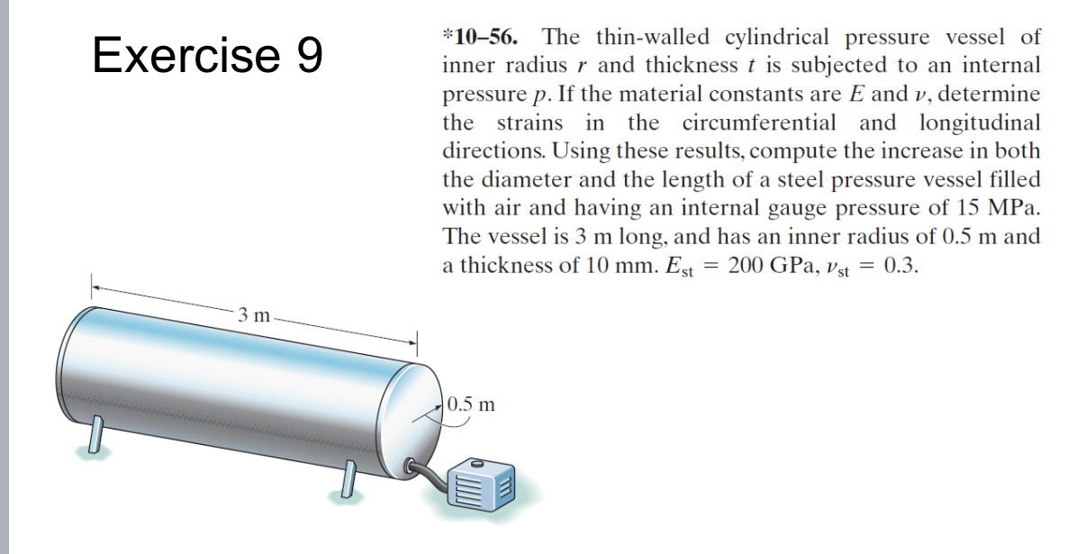 Exercise 9 * 1 0 - 5 6 . The thin - walled
