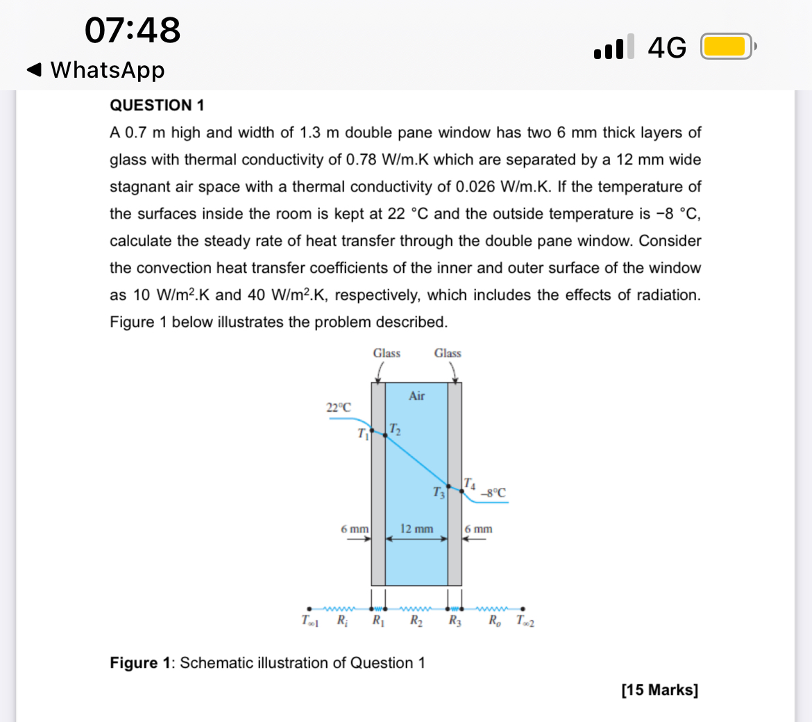 0 7 : 4 8 4 WhatsApp . II 4 G QUESTION 1 A 0 . 7