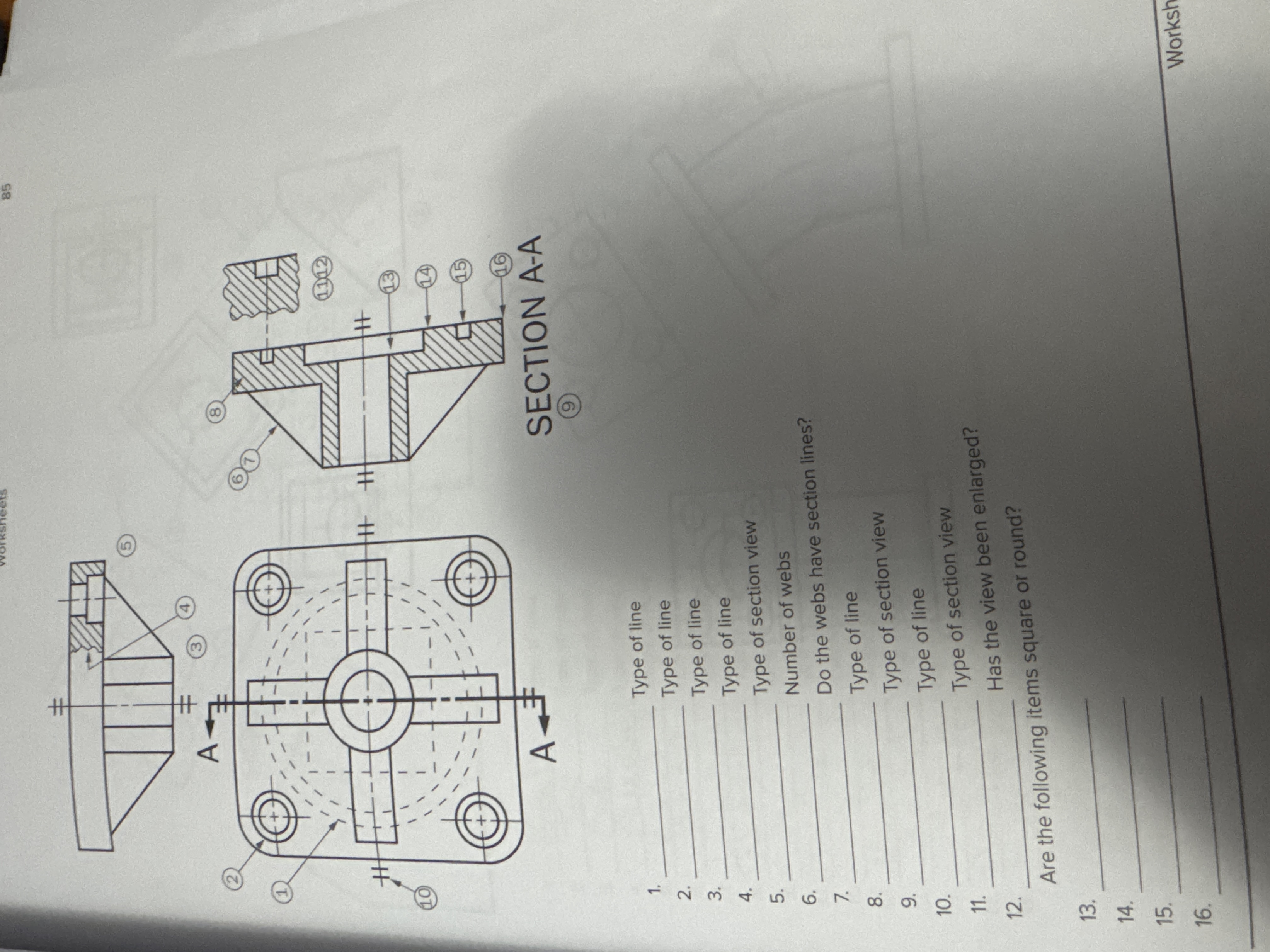 blueprint reading basics 4 th edition SECTION A -