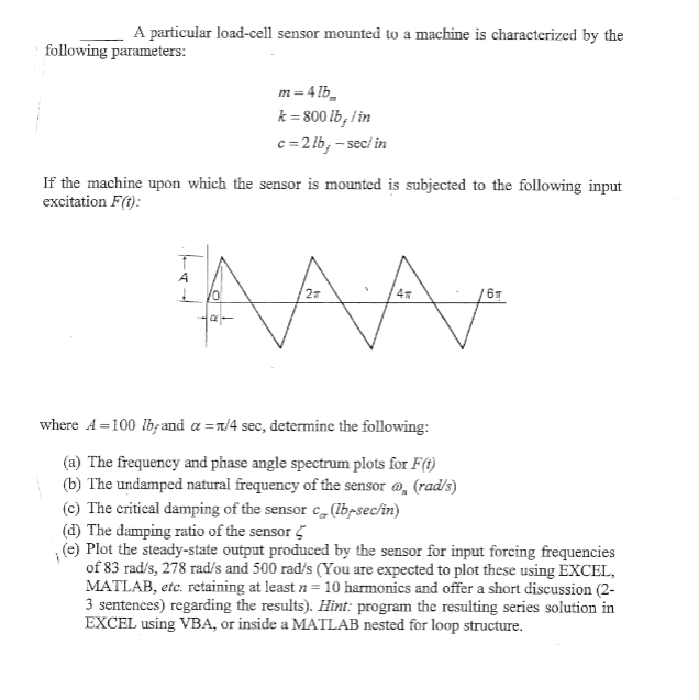 A particular load - cell sensor mounted to a