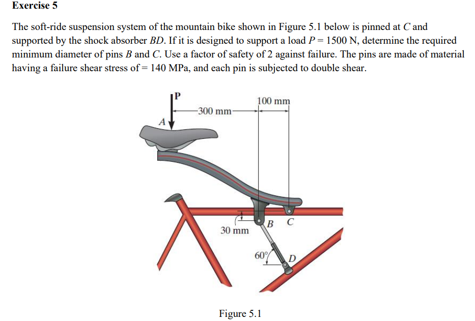 Exercise 5 The soft - ride suspension system of