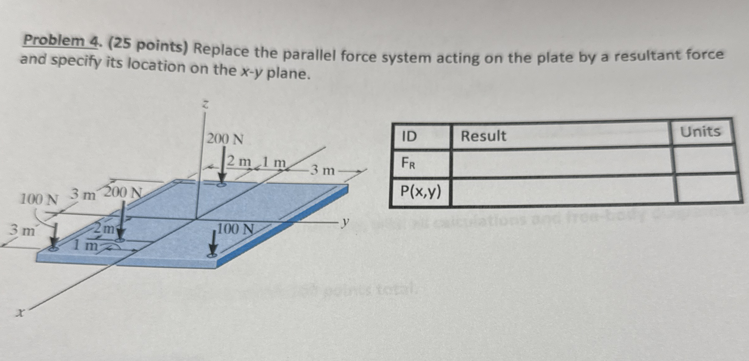 Problem 4 . ( 2 5 points ) Replace the parallel