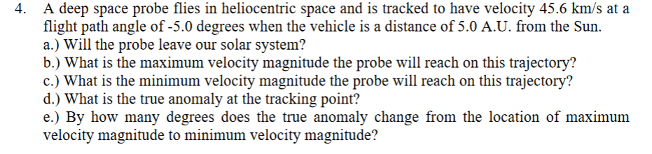 A deep space probe flies in heliocentric space