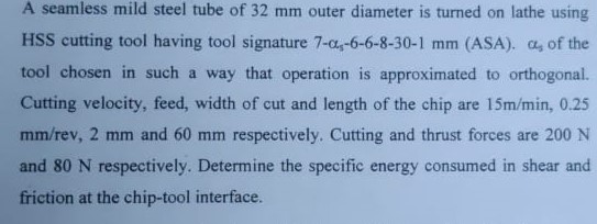 A seamless mild steel tube of 3 2 mm outer