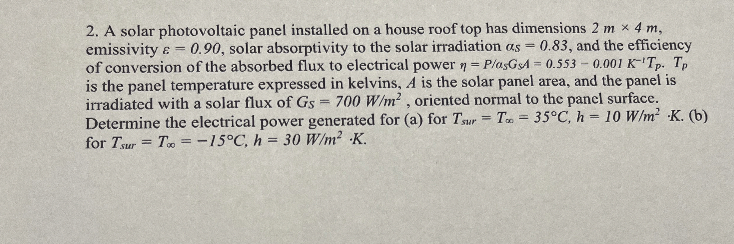 A solar photovoltaic panel installed on a house