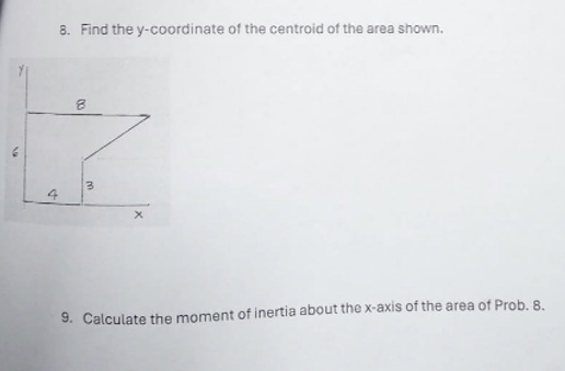 8 . Find the \ ( y \ ) - coordinate of the