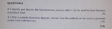 QUESTION 4 4 . 1 Identity and discuss the