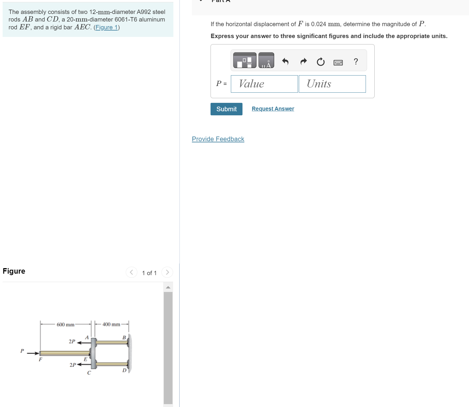 The assembly consists of two 1 2 - mm - diameter