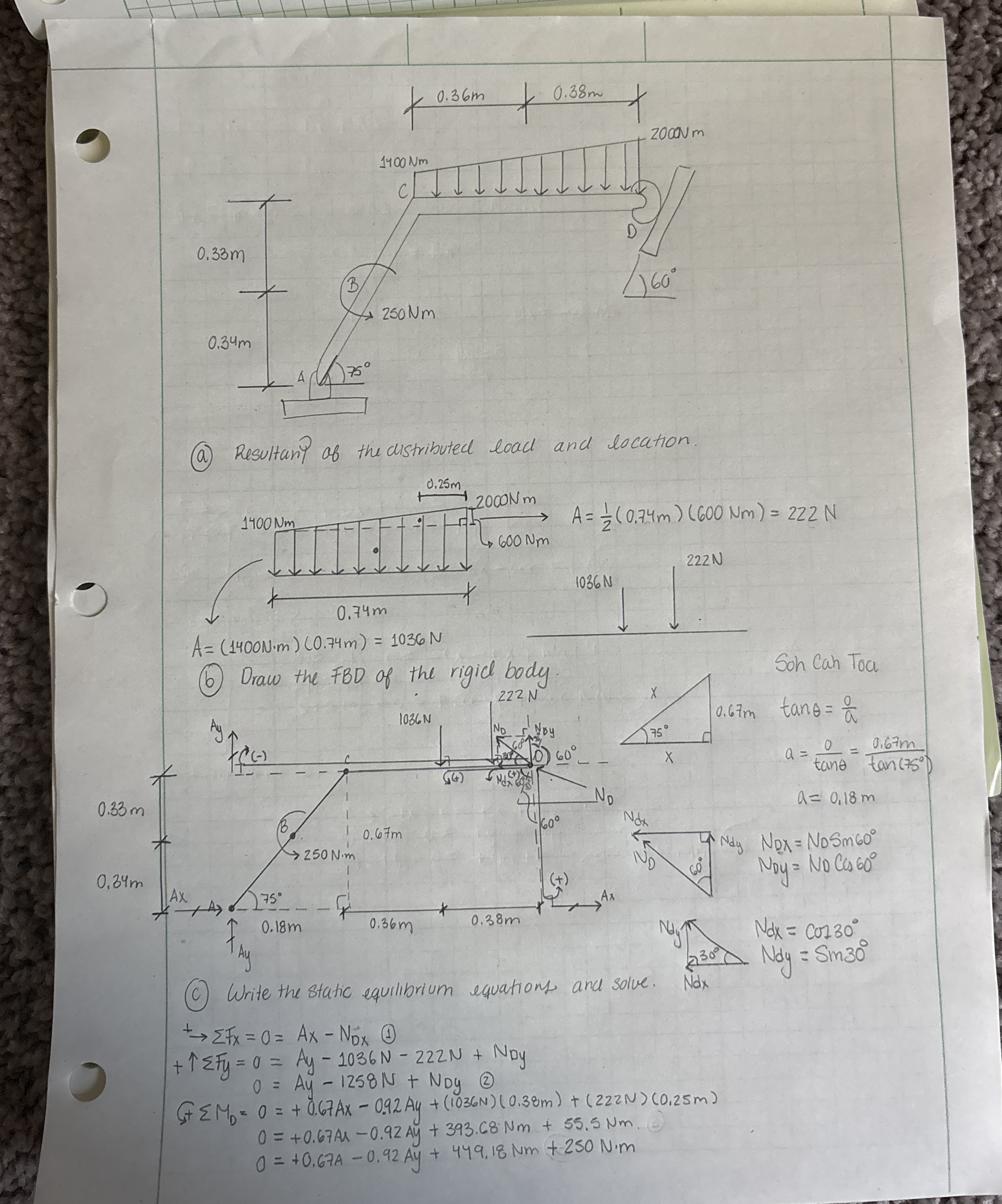 I am trying to solve the reactions, but my