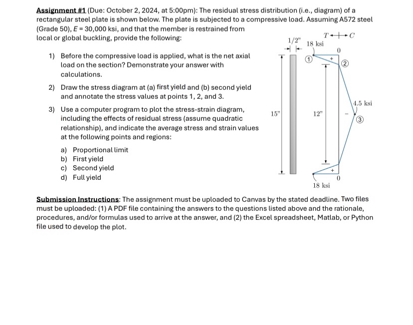 Assignment # 1 ( Due: October 2 , 2 0 2 4 , at 5