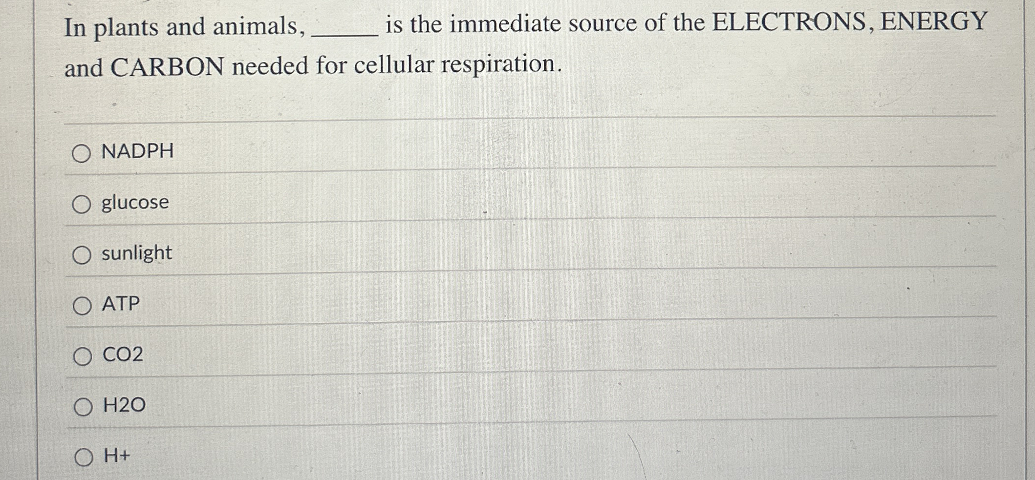In plants and animals, q , is the immediate