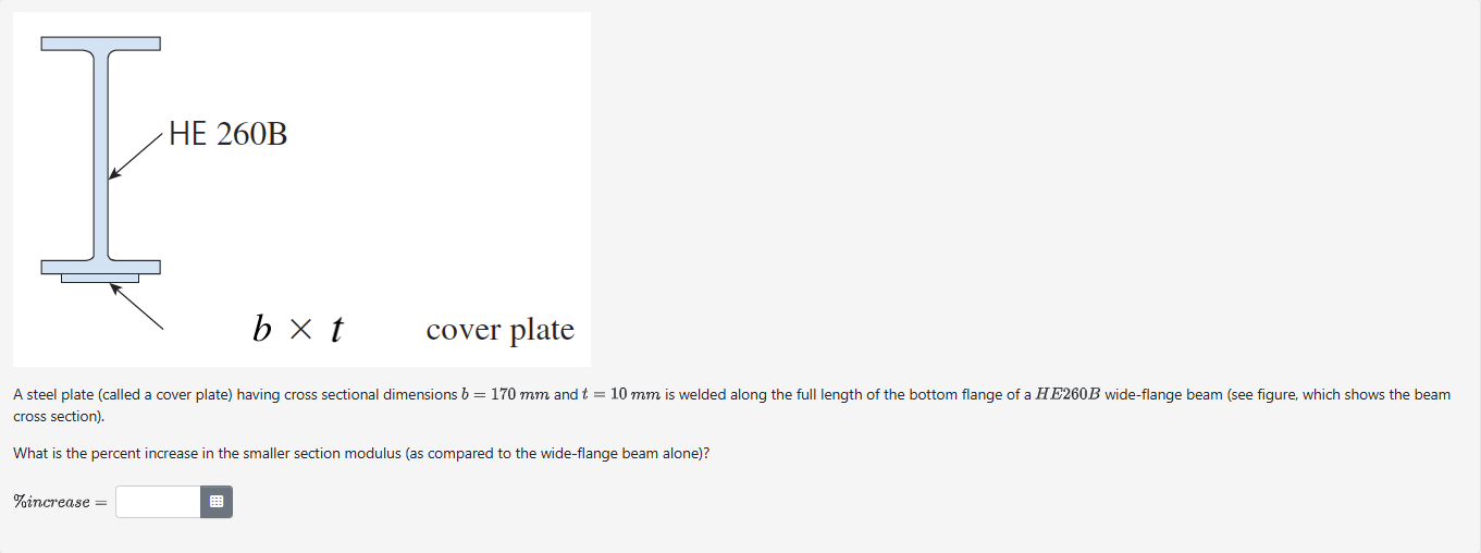 cover plate A steel plate ( called a cover plate