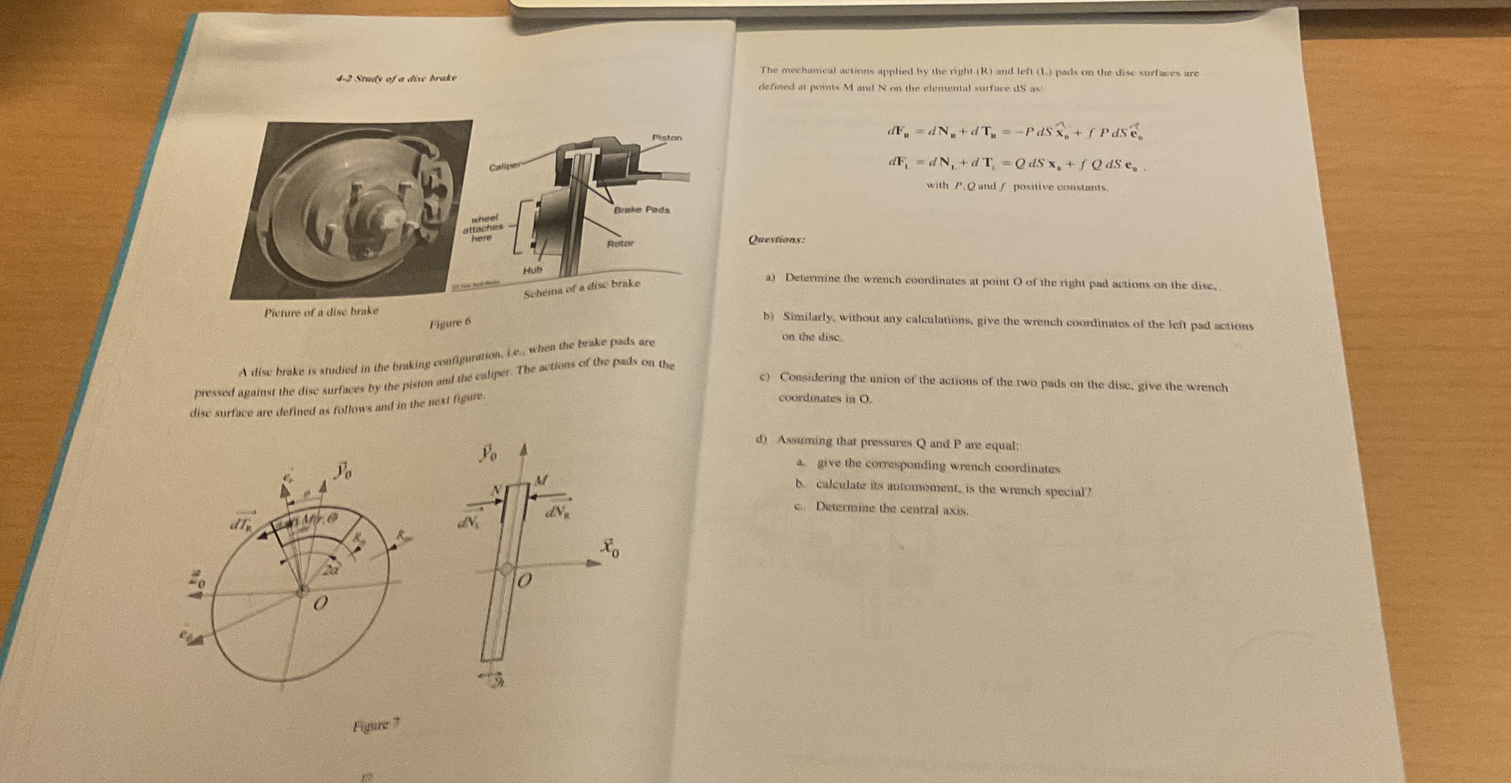 4 . 2 Smoncy ef al dive Anate A disc brake is