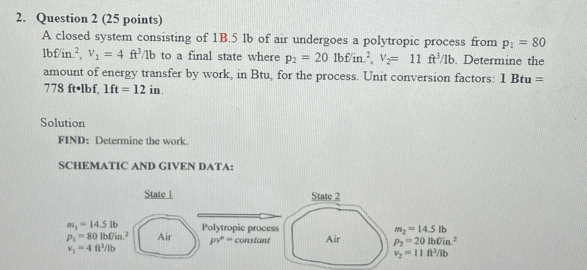 Question 2 ( 2 5 points ) A closed system