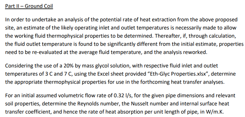 Part II - Ground Coil In order to undertake an
