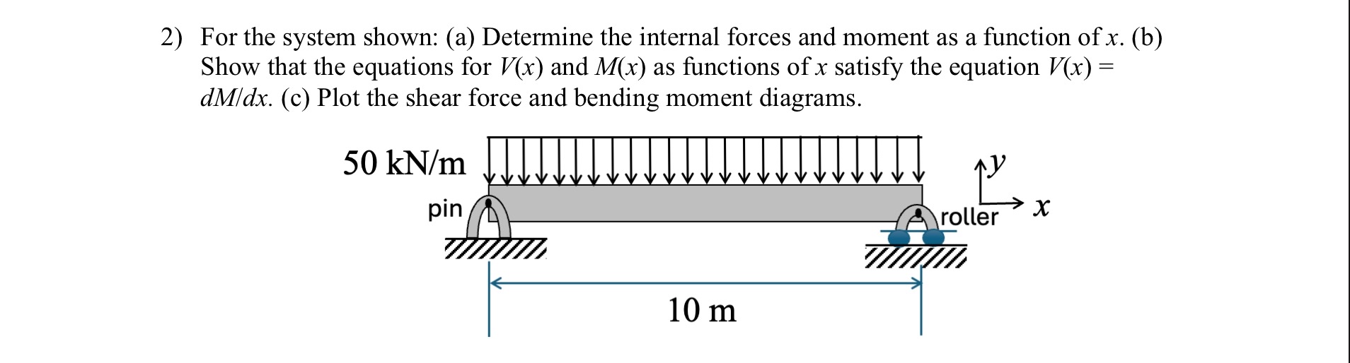 For the system shown: ( a ) Determine the