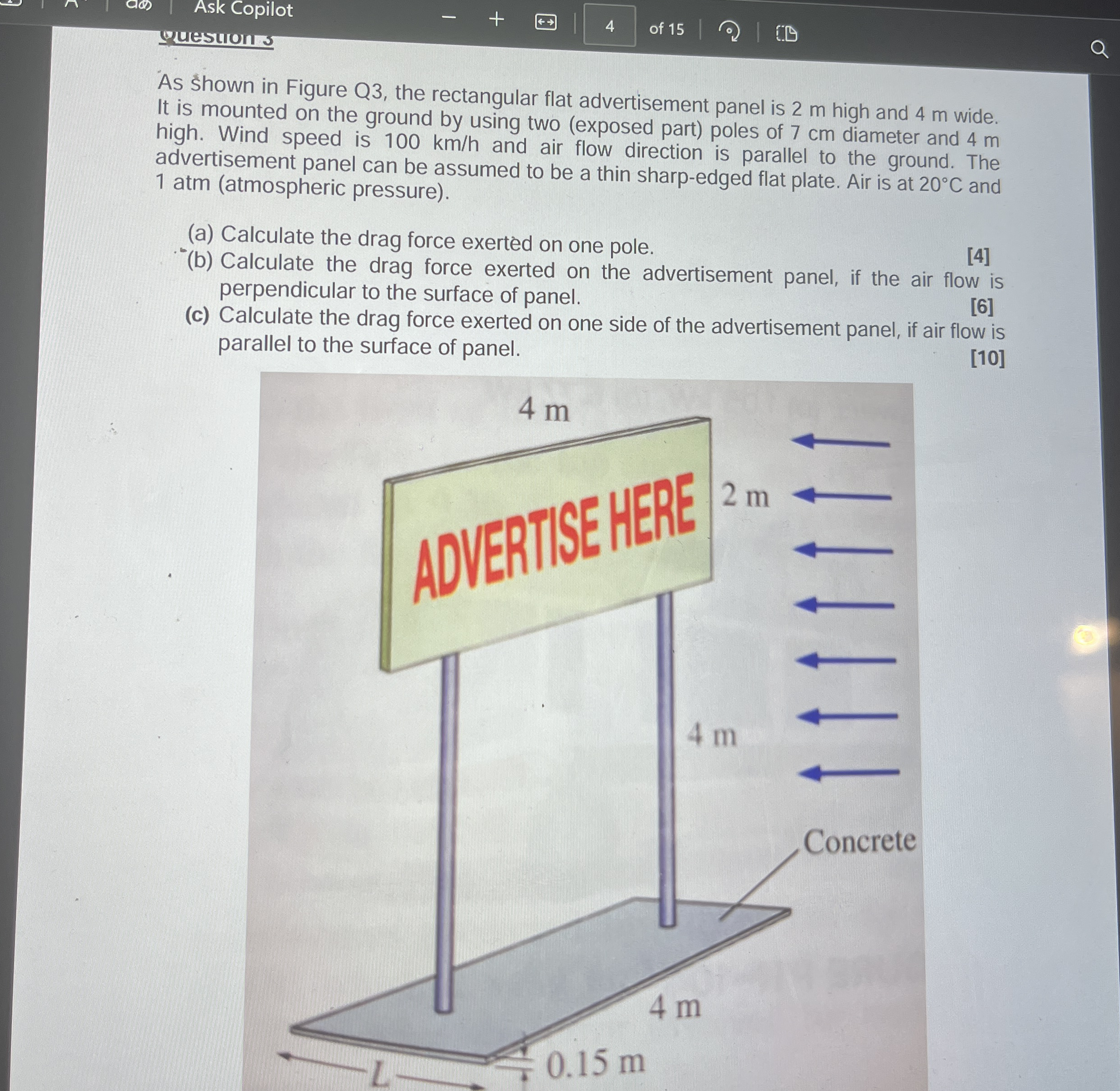 Ask Copilot 4 of 1 5 As hown in Figure Q 3 , the