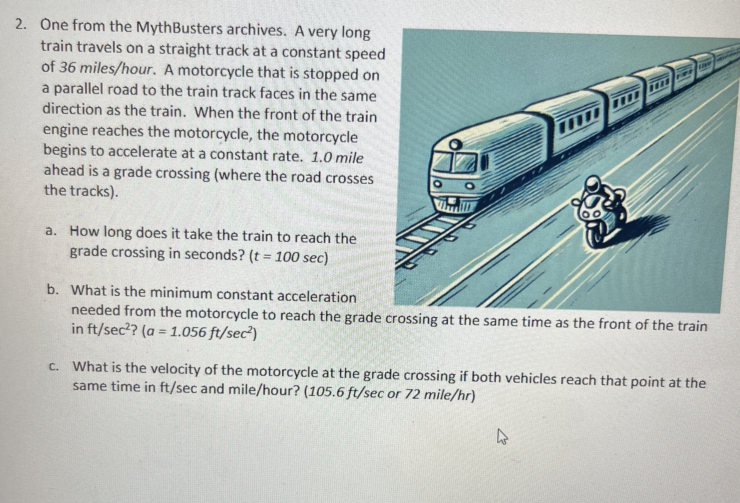 One from the MythBusters archives. A very long