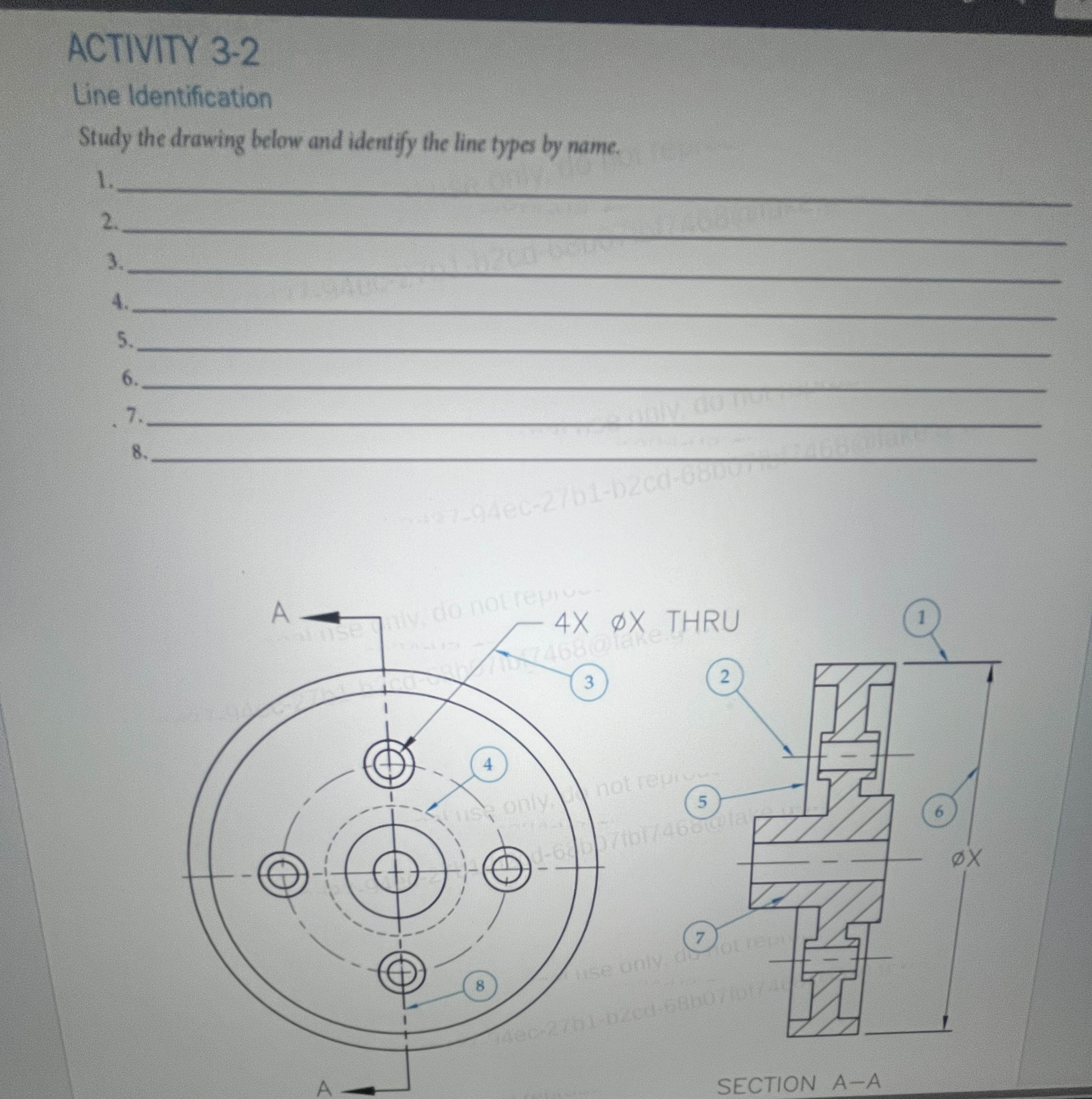 ACTIVITY 3 - 2 Line Identification Study the