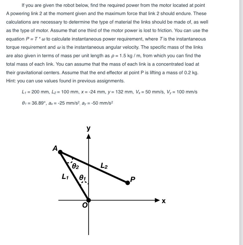 Can you solve with DoF solution? If you are given