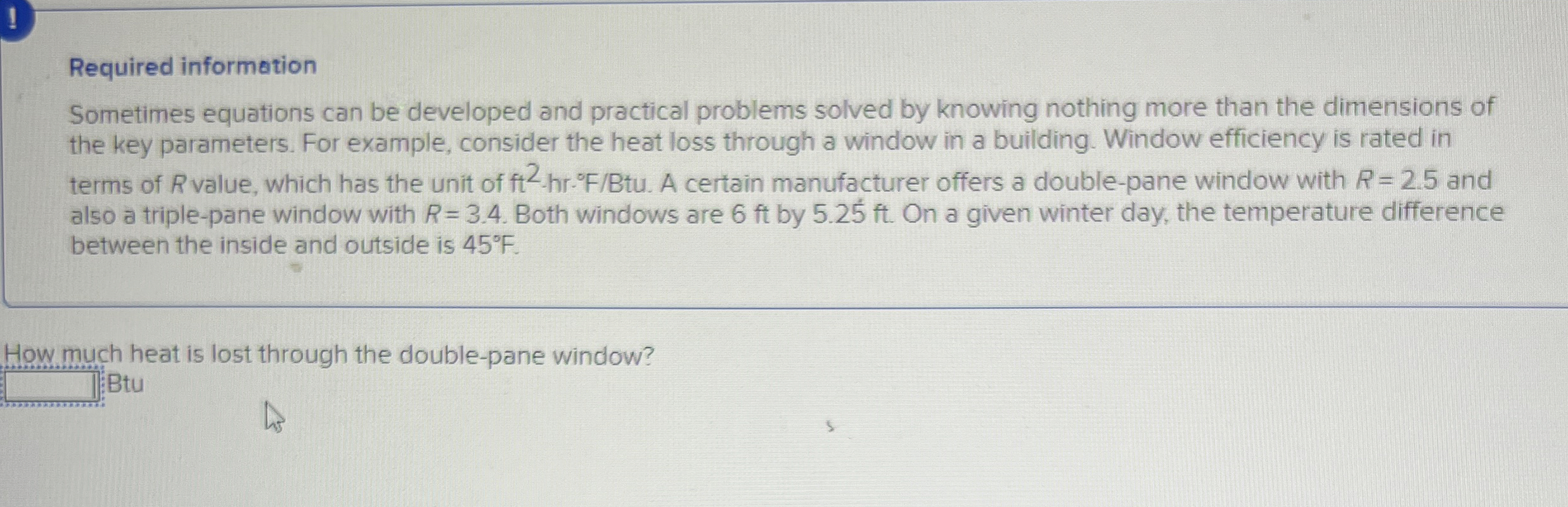 I Required informetion Sometimes equations can be
