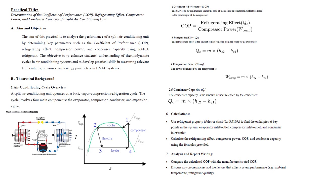 Practical Title: Determination of the Coefficient