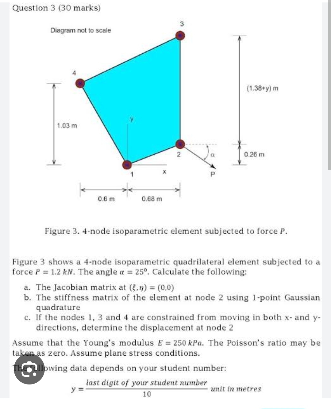 Question 3 ( 3 0 marks ) Figure 3 . 4 - node