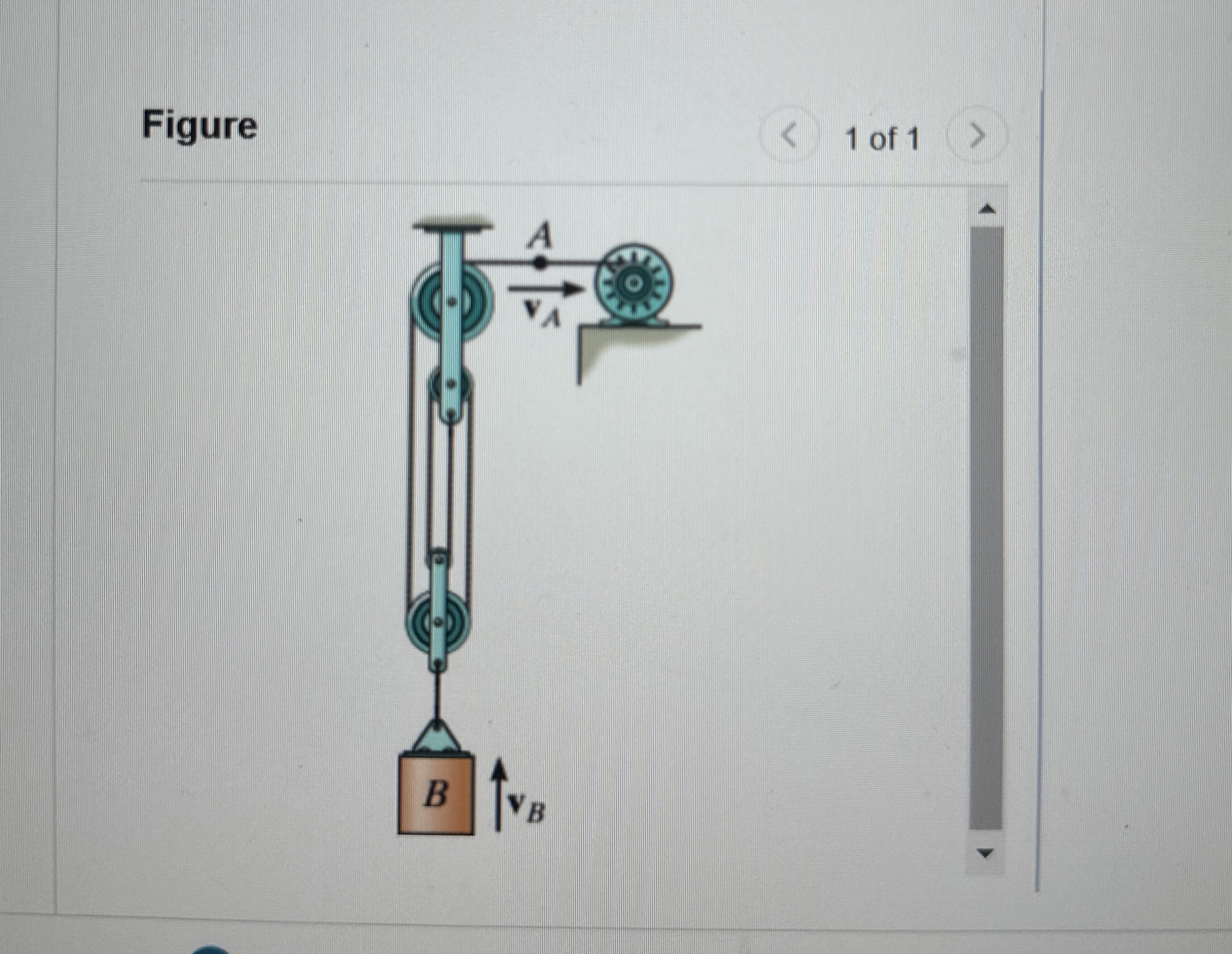 Part A Determine the constant speed at which the