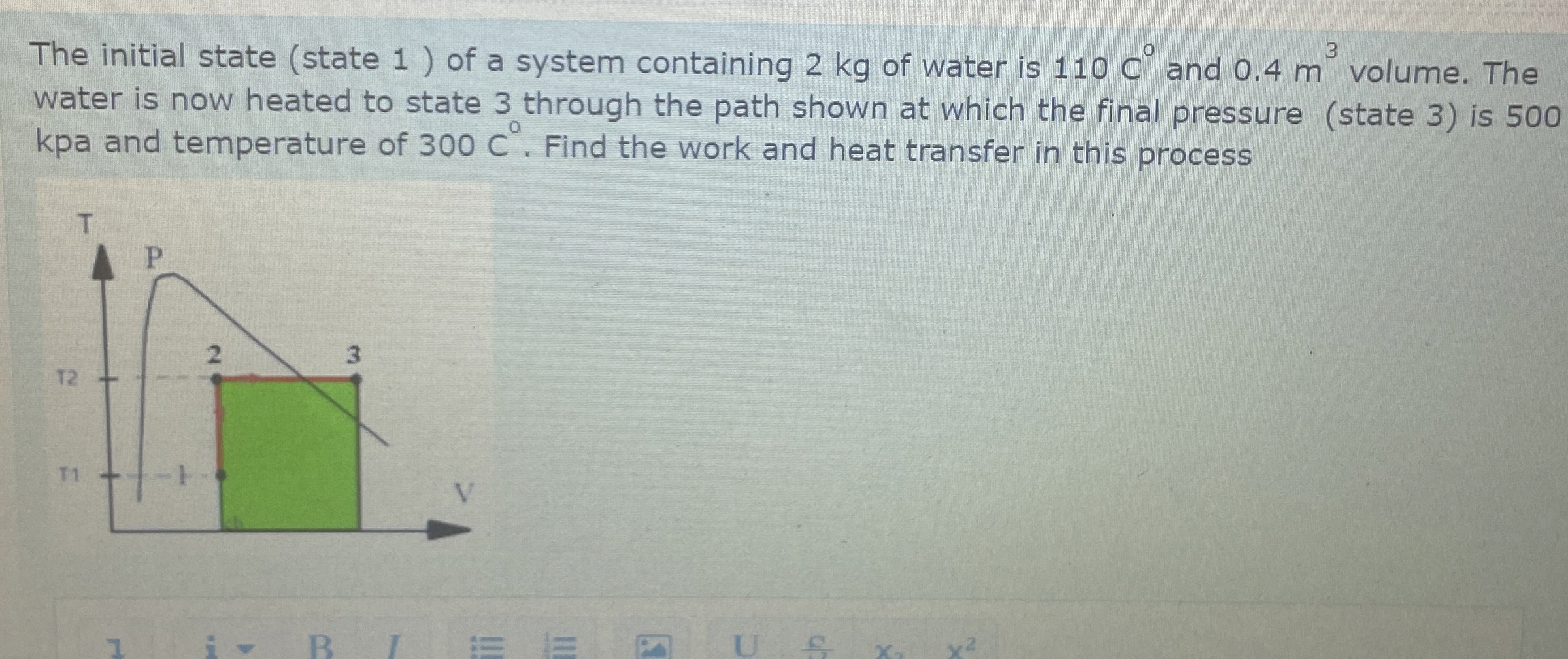 The initial state ( state 1 ) of a system