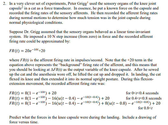 In a very clever set of experiments, Peter Grigg
