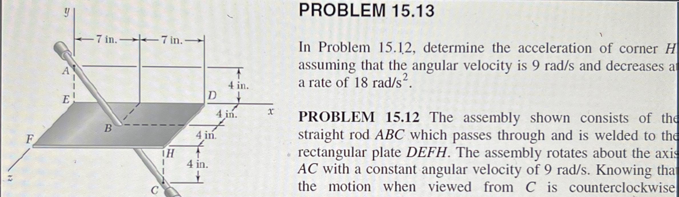 PROBLEM 1 5 . 1 3 In Problem 1 5 . 1 2 ,