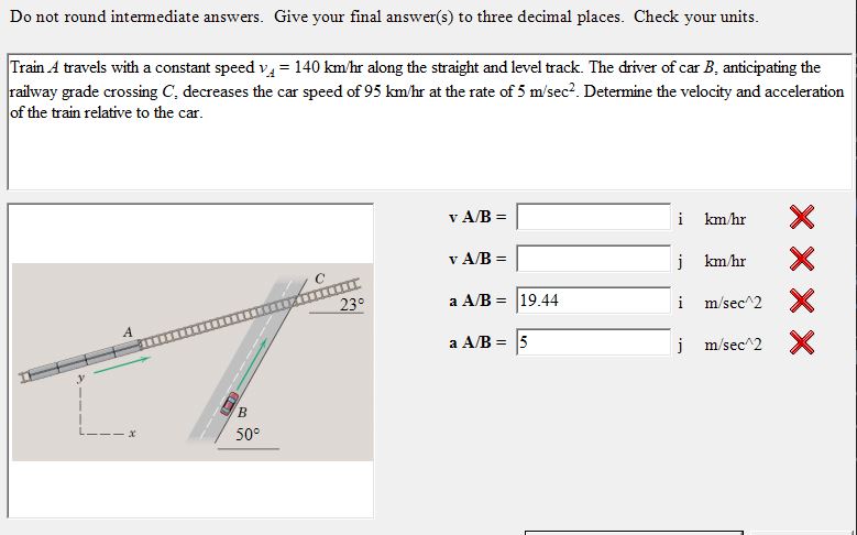 Do not round intermediate answers. Give your