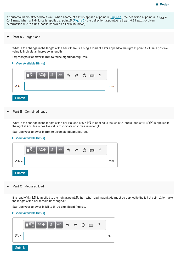 A horizontal bar is attached to a wall. When a