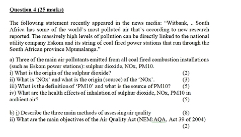 Question 4 ( 2 5 maks ) The following statement