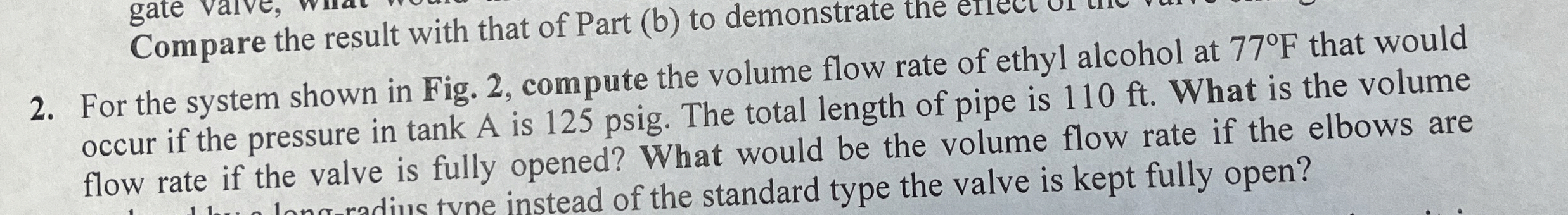 How to solve Compare the result with that of Part