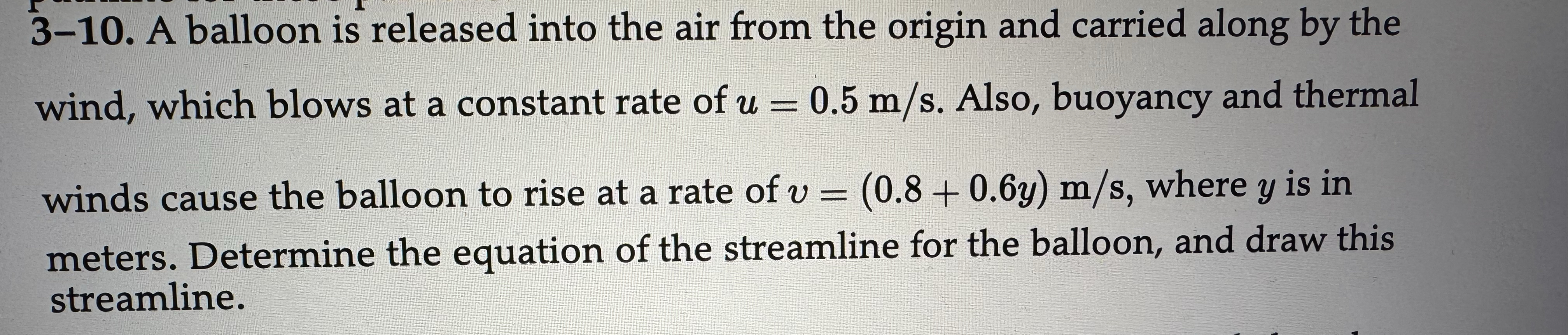 3 - 6 . A two - dimensional flow field for a