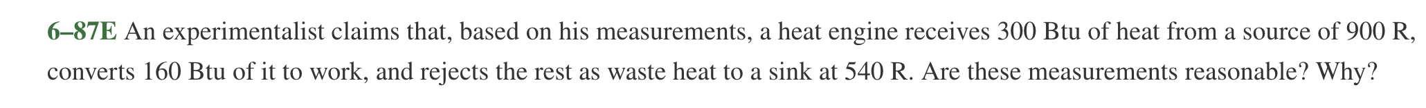 6 - 8 7 E An experimentalist claims that, based