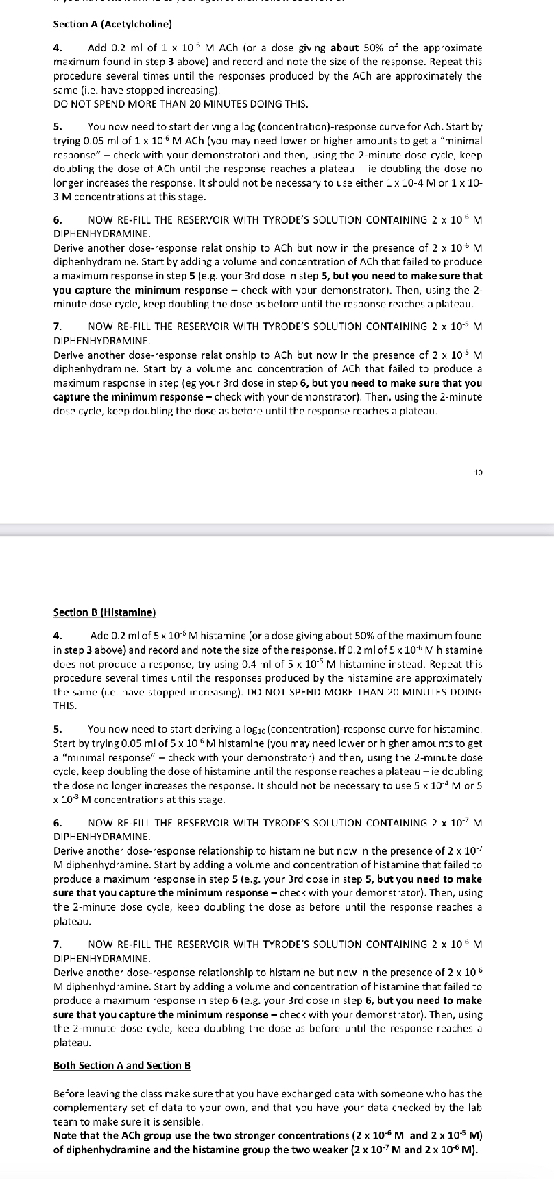 which receptor type does diphenhydramine have