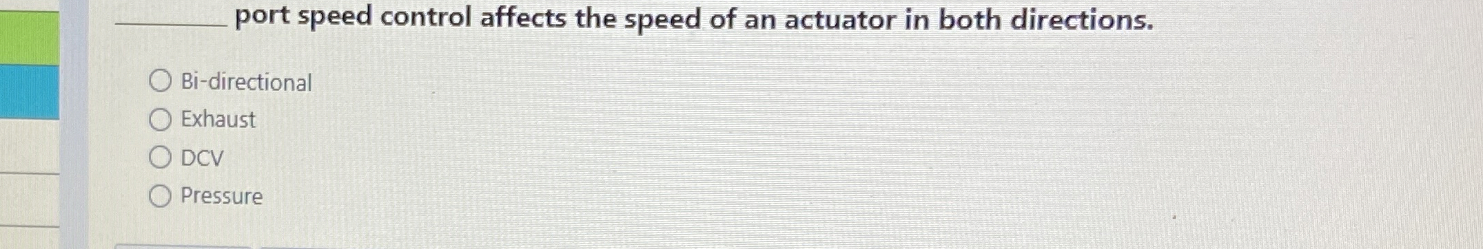 port speed control affects the speed of an